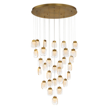 Eurofase USA Inc. 37193-010 - PAGET,CHAND,LED,31LT,RND,GOLD