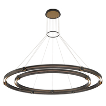 Eurofase USA Inc. 37384-012 - ADMIRAL,CHA,LED,LRG/MED,BK/GOL