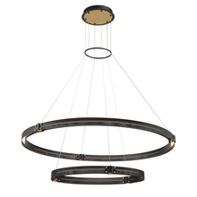 Eurofase USA Inc. 37385-019 - ADMIRAL,CHA,LED,MED/SM,BLK/GOL