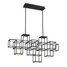 Eurofase USA Inc. 38258-026 - FERRO,9LT LINEAR LED CHA,BLK