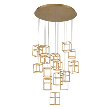 Eurofase USA Inc. 38259-012 - FERRO,16LT LED CHAND,GOLD