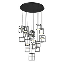 Eurofase USA Inc. 38259-023 - FERRO,16LT LED CHAND,BLK