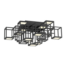 Eurofase USA Inc. 38261-026 - FERRO,13LT LED FLUSH,BLK