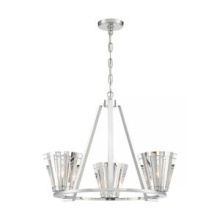 Eurofase USA Inc. 38865-015 - RICCA,3LT CHANDELIER,CHR
