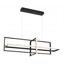 Eurofase USA Inc. 39324-016 - BORDO, LG LED CHANDELIER,BLK