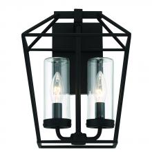 Eurofase USA Inc. 41957-011 - 2LT 12" Outdoor Wall Sconce
