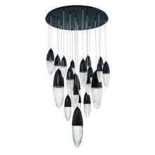 Eurofase USA Inc. 43860-025 - ECROU,22LT CHANDELIER,BLK