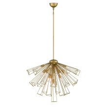 Eurofase USA Inc. 43863-027 - DENDELIO,13LT CHANDELIER,GLD