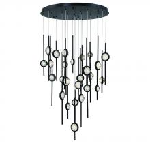 Eurofase USA Inc. 43890-019 - BARLETTA,26LT LED CHAND,BLK
