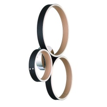 Eurofase USA Inc. 43894-017 - VERDURA,RND,LED,FLUSHMOUNT,BLK