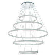Eurofase USA Inc. 43901-036 - VERDURA,5 RING CHANDELIER,GRY