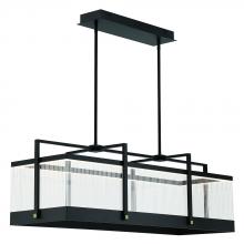 Eurofase USA Inc. 44255-015 - TYE,ISLAND CHANDELIER,BLK