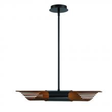 Eurofase USA Inc. 44478-018 - UMURA,24IN,2LT CHANDELIER,BLK