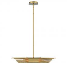 Eurofase USA Inc. 44478-028 - UMURA,24IN,2LT CHANDELIER,GLD