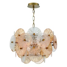 Eurofase USA Inc. 44571-016 - SUE-ANNE,6LT CHANDELIER,BRA