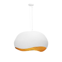 Eurofase USA Inc. 46438-027 - BALEIA, 4LT 36IN PEND, WHT&GLD