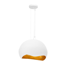 Eurofase USA Inc. 46440-020 - BALEIA, 2LT 18IN PEND, WHT&GLD