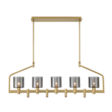 Eurofase USA Inc. 45652-011 - DECATO, 5LT PENDANT, GOLD