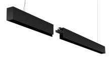 Eurofase USA Inc. F55835BSUSEXT - 8FT,F55,SUSP,3500K,BLK,EXT