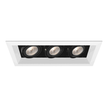 Eurofase USA Inc. TE113GU10-02 - MULT,GU10,TRM,3LT,50W,WHT/BLK