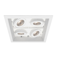 Eurofase USA Inc. TE114BGU10-22 - MULT,GU10,TRM,4LT,50W,WHT/WHT