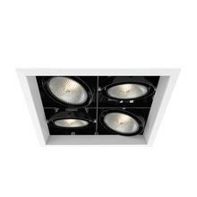 Eurofase USA Inc. TE134B-02 - MULT,PAR30,TRM,4LT,SQ,WHT/BLK