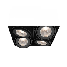 Eurofase USA Inc. TE214BGU10-01 - MULT,GU10,TRIMLSS,4LT,50W,BLK