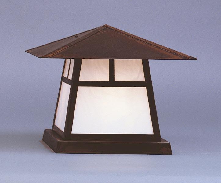 15&#34; carmel column mount with hillcrest overlay