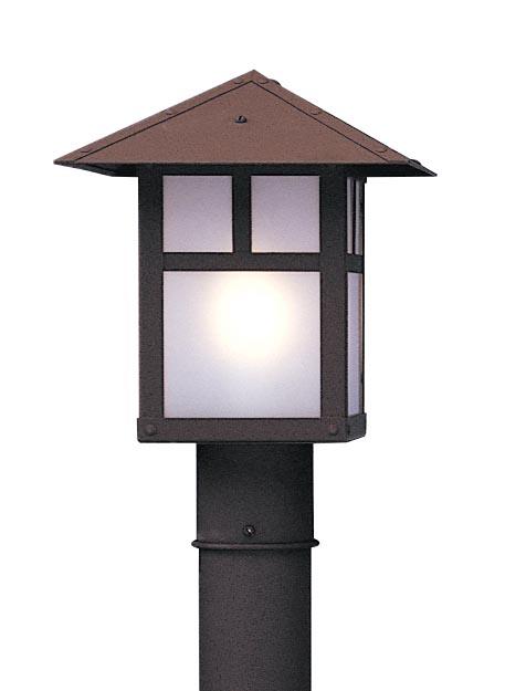 9&#34; evergreen post mount without overlay (empty)