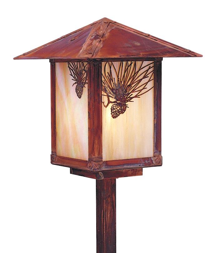 9&#34; evergreen stem mount with hummingbird filigree