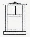 10&#34; mission column mount without overlay (empty)