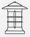 9&#34; newport column mount