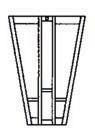 Arroyo Craftsman AS-8M-BK - 8" asheville sconce