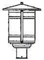Arroyo Craftsman BP-11LCR-P - 11" berkeley long body post mount