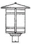 Arroyo Craftsman BP-14LAM-RC - 14" berkeley long body post mount