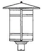 Arroyo Craftsman BP-17LCS-MB - 17" berkeley long body post mount