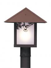 Arroyo Craftsman EP-12EAM-BZ - 12" evergreen post mount without overlay (empty)