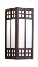 Arroyo Craftsman GS-9LCR-RB - 9" glasgow long body sconce