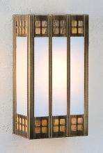 Arroyo Craftsman GSADA-12CR-MB - 12" glasgow "ada" sconce