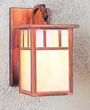 Arroyo Craftsman HB-4LAOF-P - 4" huntington wall mount with classic arch overlay
