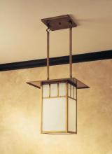 Arroyo Craftsman HCM-18DTCR-RC - 18" huntington hanging pendant with double t-bar overlay