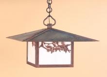 Arroyo Craftsman MH-20EM-BK - 20" monterey pendant without overlay (empty)