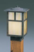 Arroyo Craftsman MPC-7EOF-BK - 7" mission square post cap without overlay (empty)
