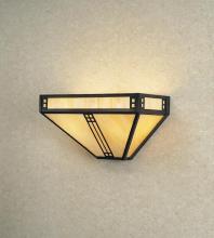 Arroyo Craftsman PS-12CR-RC - 12" prairie sconce