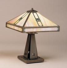 Arroyo Craftsman PTL-16ECR-RB - 16" pasadena table lamp without filigree (empty)