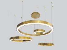 Avenue Lighting HF4444-PB - Aria 4 Ring Multi Port Pendant