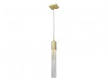 Avenue Lighting HF1901-1-BOA-BB - Boa Collection 1 Light Studded Glass Pendant