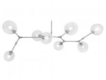 Avenue Lighting HF8088-CH - Fairfax Ave. 8 Light Glass Globe Chandelier