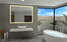 Paris Mirrors GALA60453000D - Dimmable Galaxy Illuminated Mirror