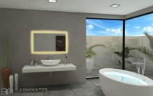 Paris Mirrors RECT40243000D - Rectangle Backlit Mirror